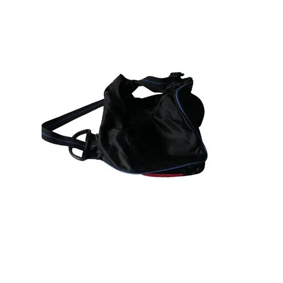 VTG 90's Reebok The Pump Sports Bag Backpack Black Blue Red RARE
